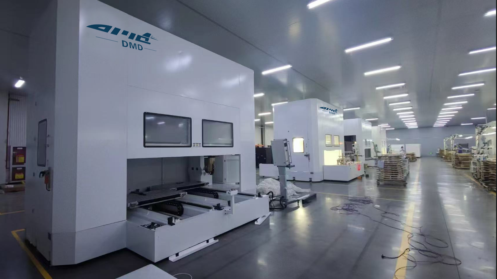 DMD factory floor with machining centers