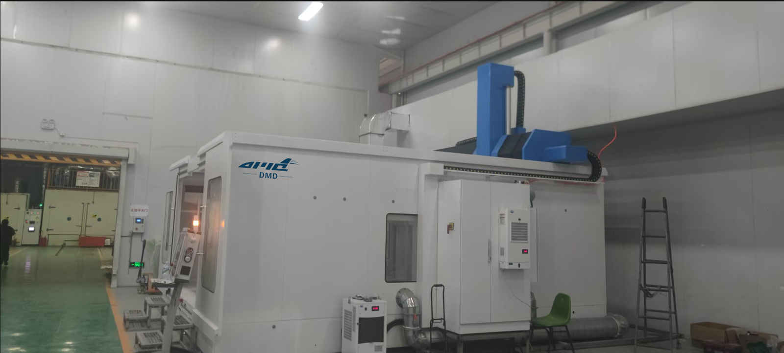 DMD five-axis CNC machining center in factory